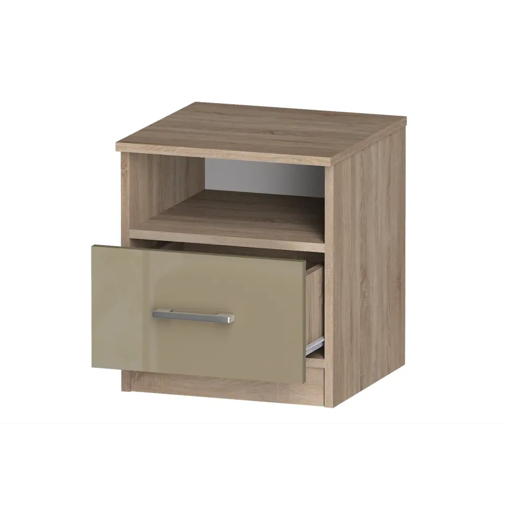 Фото 2 Тумба Furnistyle Лайф 10867 40x45x40 см ЛДСП цвет дуб сонома/макиато Фото 2 Тумба Furnistyle Лайф 10867 40x45x40 см ЛДСП цвет дуб сонома/макиато