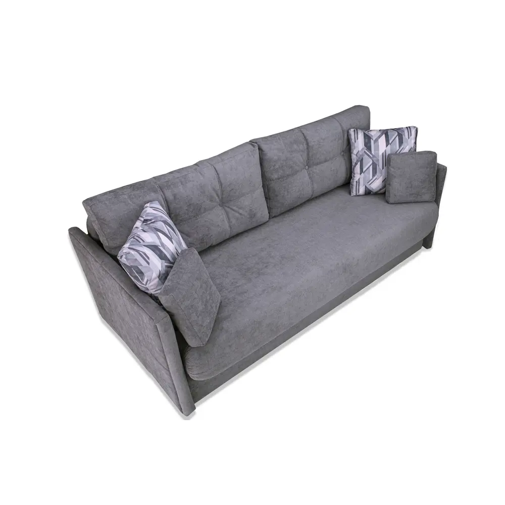 Фото 10 Диван Ramart design Эдит 206x92x103 см велюр цвет серый Фото 10 Диван Ramart design Эдит 206x92x103 см велюр цвет серый