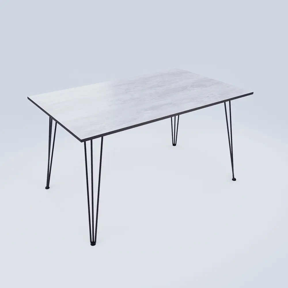 Фото Стол прямоугольный Fabrikka 04.04.01.06 0.6 90x72.6x60 см ЛДСП цвет антрацит/ бетон Фото Стол прямоугольный Fabrikka 04.04.01.06 0.6 90x72.6x60 см ЛДСП цвет антрацит/ бетон