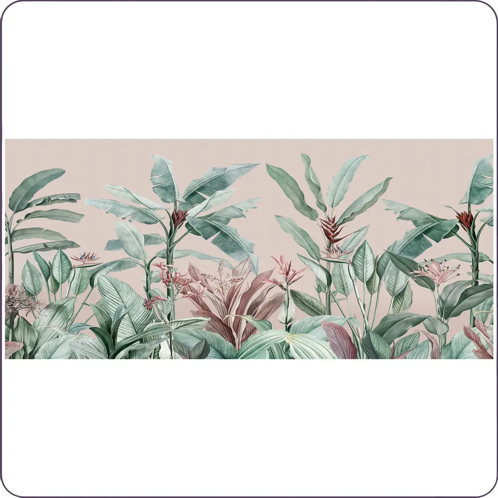 Фото 2 Фотообои флизелиновые Barton Wall 600x270 см Растения Листья N143 Фото 2 Фотообои флизелиновые Barton Wall 600x270 см Растения Листья N143