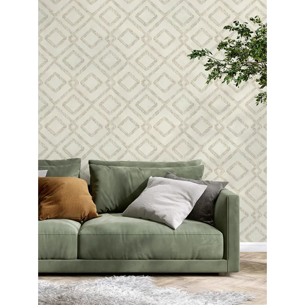 Фото Обои флизелиновые Euro Decor Frame 1.06 м кремовые 7237-01 Фото Обои флизелиновые Euro Decor Frame 1.06 м кремовые 7237-01