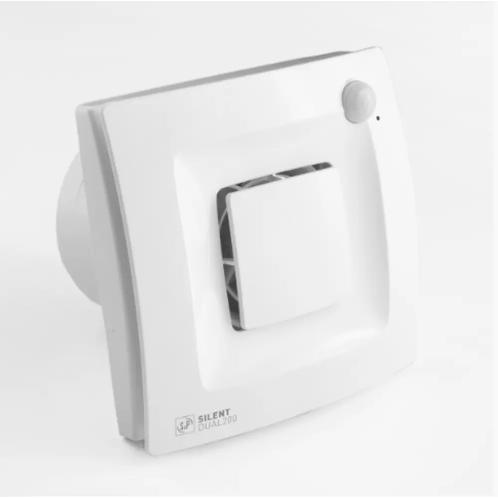 Фото 2 Вентилятор вытяжной Soler&palau Silent Dual 200 D118 мм 34 дБ 170 м³/ч обратный клапан цвет белый Фото 2 Вентилятор вытяжной Soler&palau Silent Dual 200 D118 мм 34 дБ 170 м³/ч обратный клапан цвет белый
