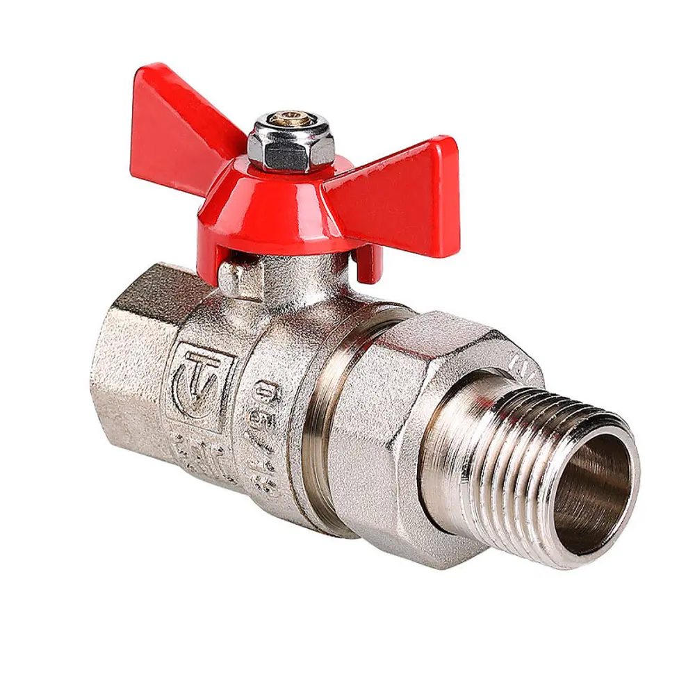 Фото Кран шаровый Valtec VT.227.N.04 1/2" внутренняя-наружная резьба Фото Кран шаровый Valtec VT.227.N.04 1/2" внутренняя-наружная резьба