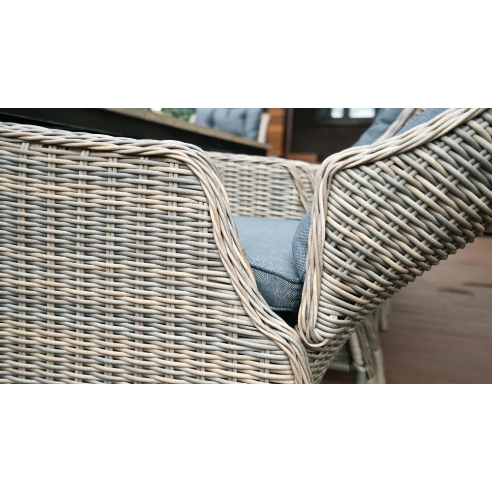 Фото 7 Кресло садовое Besta fiesta Besta_Verona_chair_brown ВЕРОНА 61 см x 50 см x 105 см искусственный ротанг коричневый