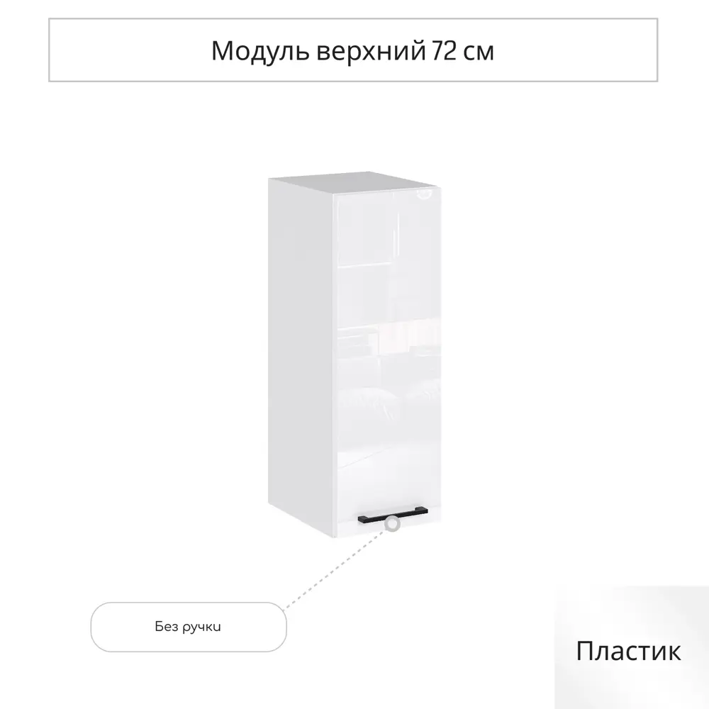 Фото Навесной шкаф Сурская мебель Эстетик 25x71.6x31.8 см ЛДСП цвет магнолия Фото Навесной шкаф Сурская мебель Эстетик 25x71.6x31.8 см ЛДСП цвет магнолия