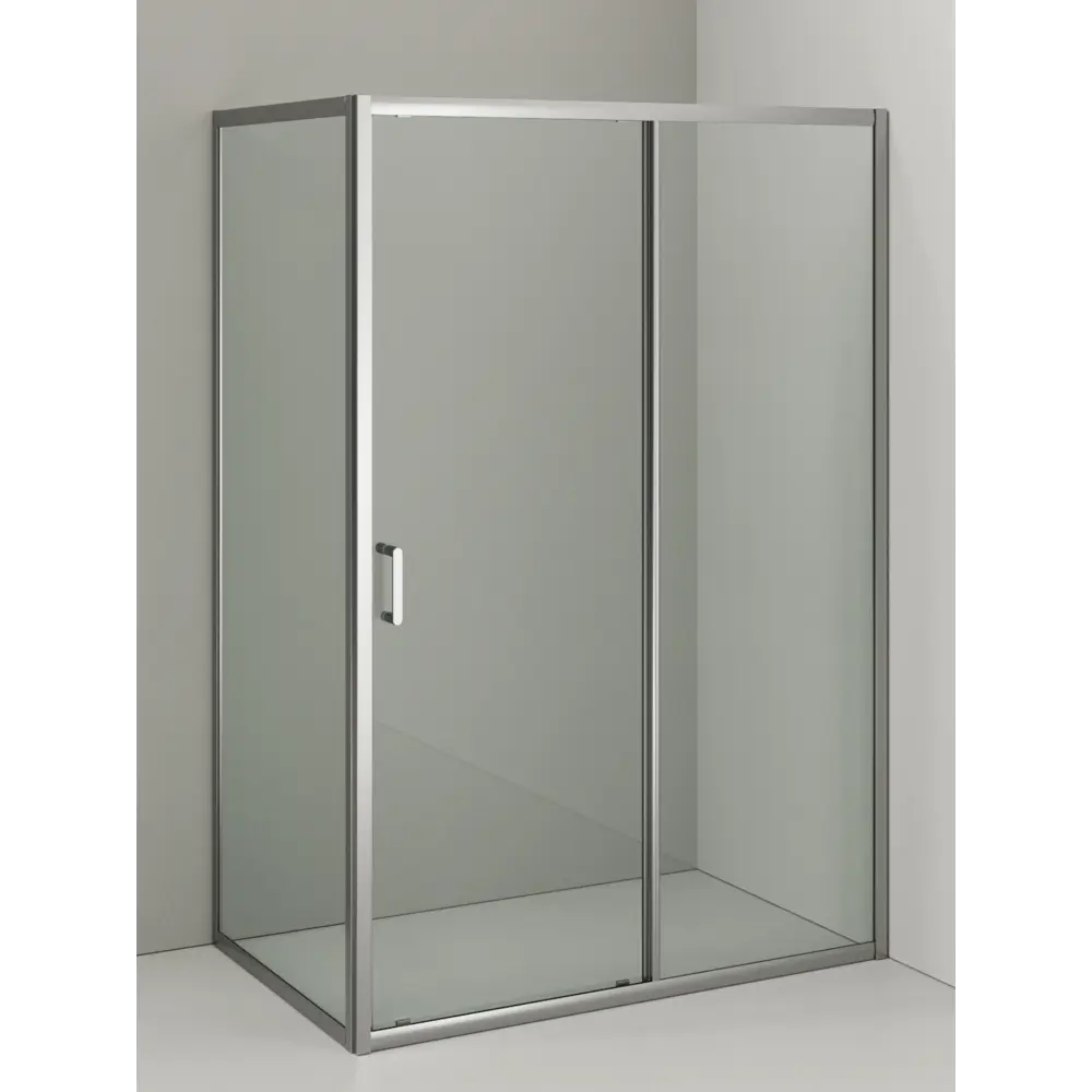 Фото Душевой уголок Orange E23-13080TCR без поддона 130x80см, стекло прозрачное