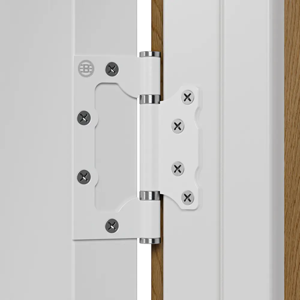 Фото 6 Дверь межкомнатная глухая с замком и петлями в комплекте хорда G 70x200 см эмаль цвет белый