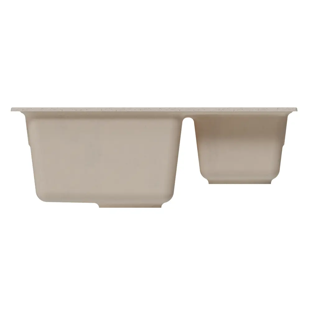 Фото 3 Врезная мойка Mixline ML-GM21 (328) NEW 50x60x19 см искусственный камень цвет бежевый Фото 3 Врезная мойка Mixline ML-GM21 (328) NEW 50x60x19 см искусственный камень цвет бежевый