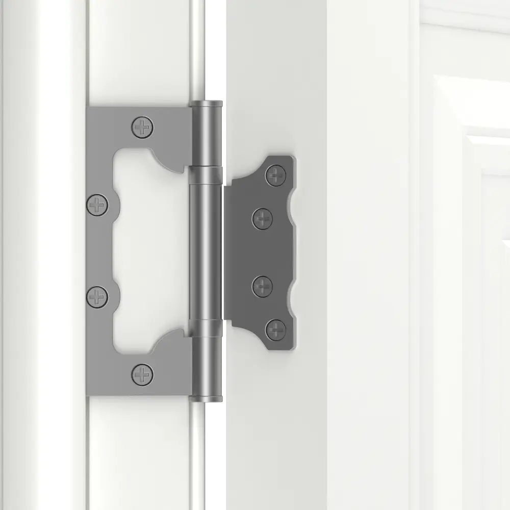 Фото 3 Дверь межкомнатная глухая с петлями в комплекте Ларго 4 40x200 см эмаль цвет белый Фото 3 Дверь межкомнатная глухая с петлями в комплекте Ларго 4 40x200 см эмаль цвет белый