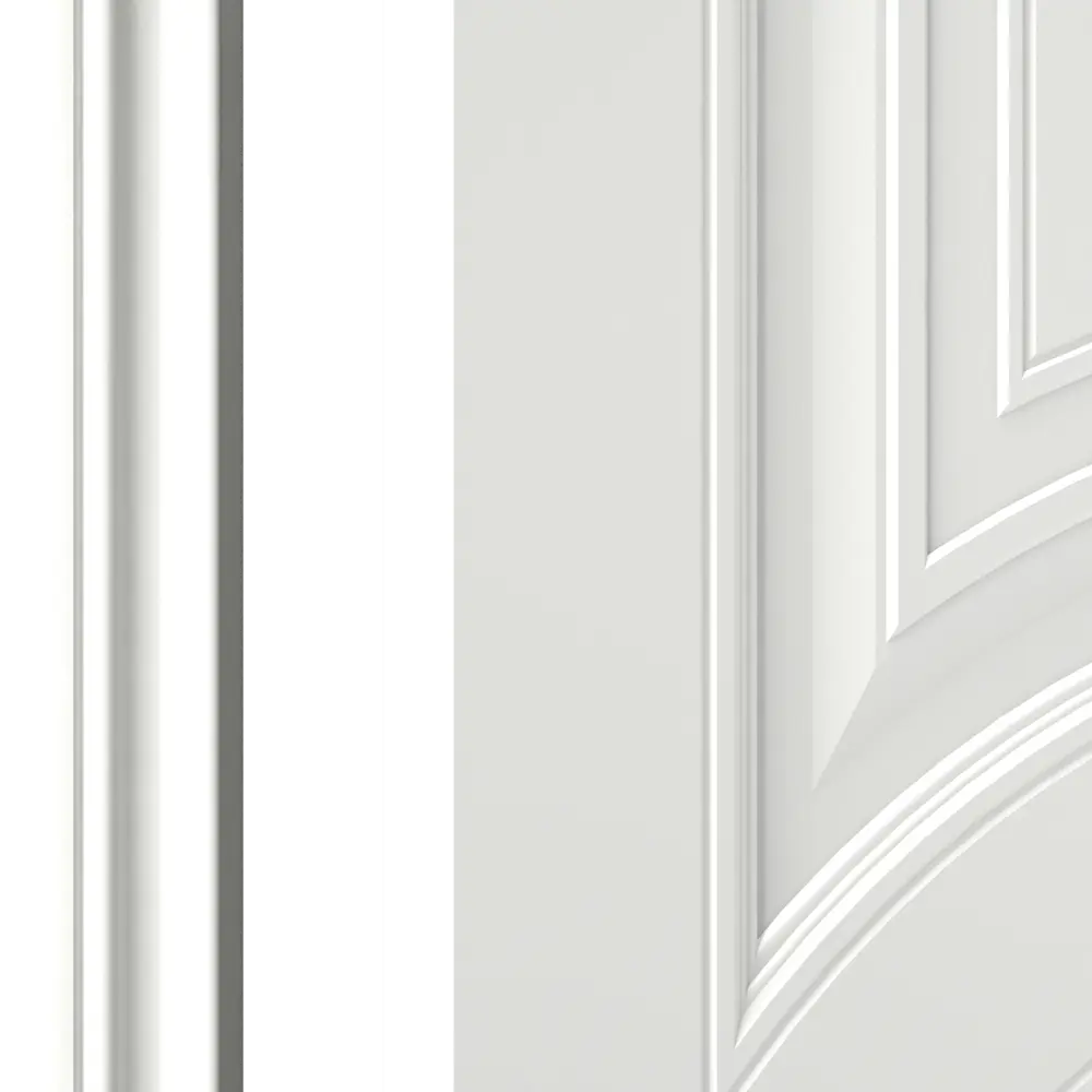 Фото 2 Дверь межкомнатная глухая с петлями в комплекте Ларго 4 40x200 см эмаль цвет белый Фото 2 Дверь межкомнатная глухая с петлями в комплекте Ларго 4 40x200 см эмаль цвет белый