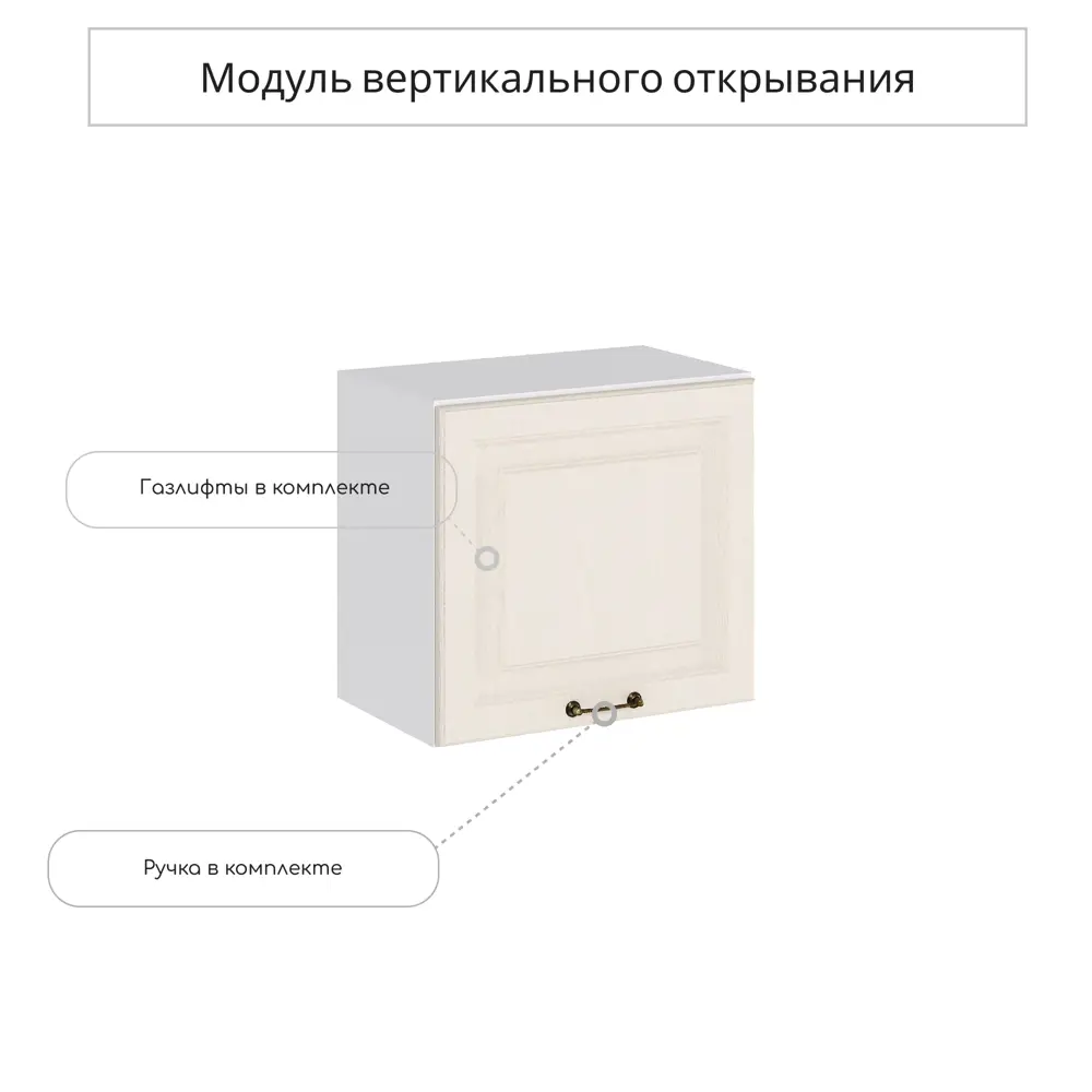 Фото Навесной шкаф Сурская мебель Дуб кремовый 50x46x31.8 см ЛДСП цвет дуб кремовый Фото Навесной шкаф Сурская мебель Дуб кремовый 50x46x31.8 см ЛДСП цвет дуб кремовый
