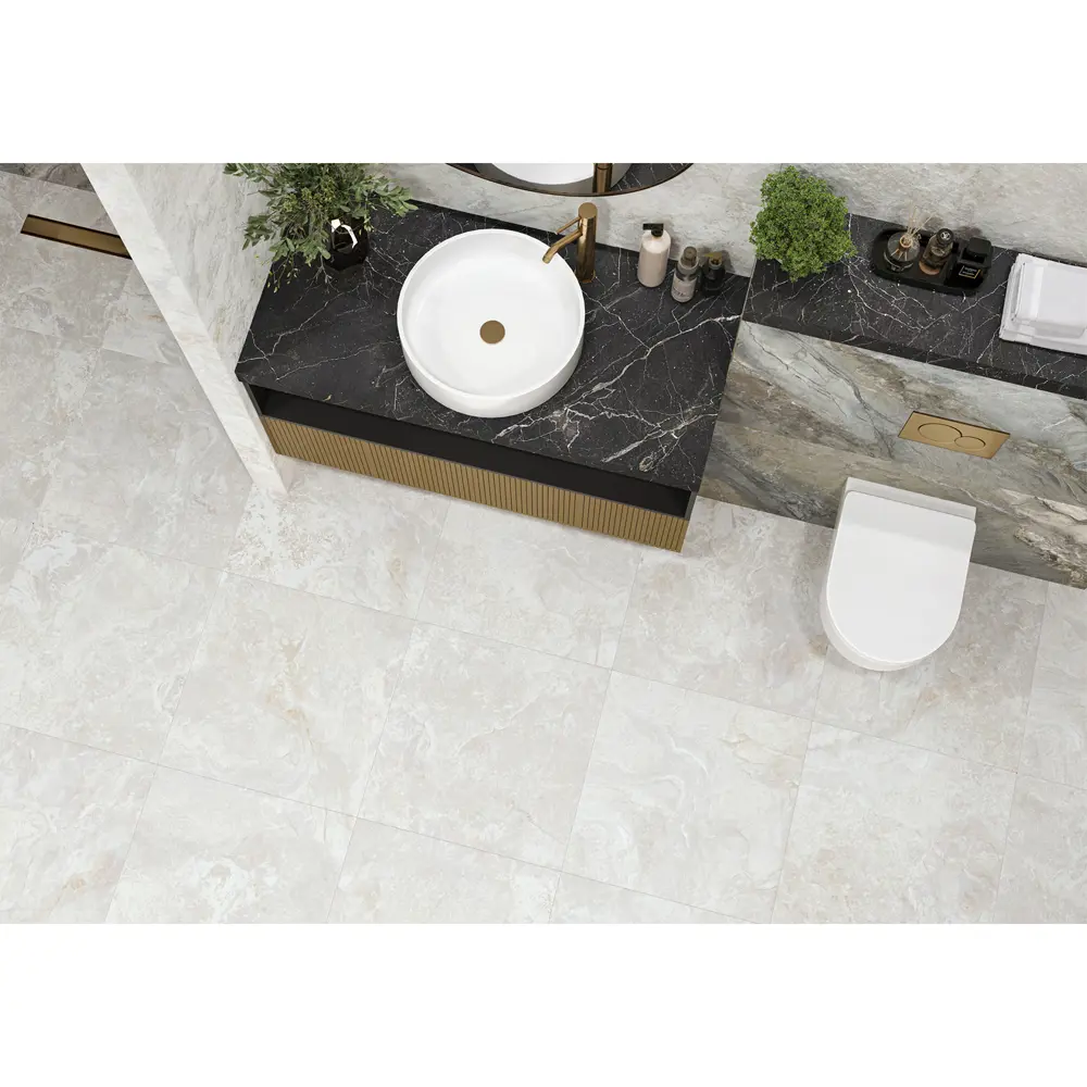 Фото 17 Керамогранит New trend Muse D60214M 60x60см 1.44 м² цвет бежевый, цена за упаковку Фото 17 Керамогранит New trend Muse D60214M 60x60см 1.44 м² цвет бежевый, цена за упаковку