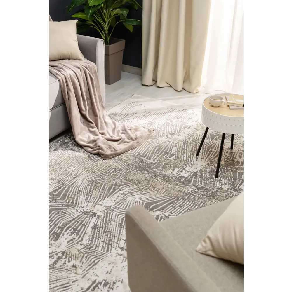 Фото 6 Ковер полиэстер Granada 33379 200x290 см цвет серый