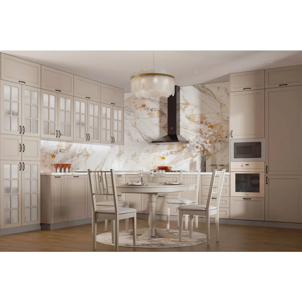 Фото 7 Ковер полипропилен Serenity D742 ø133 см цвет серый Фото 7 Ковер полипропилен Serenity D742 ø133 см цвет серый