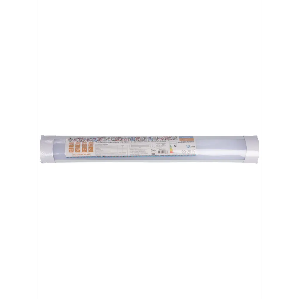 Фото 8 Светильник линейный светодиодный Tdm electric Sq0329-0135 80 мм 18 Вт теплый белый (желтый) свет Фото 8 Светильник линейный светодиодный Tdm electric Sq0329-0135 80 мм 18 Вт теплый белый (желтый) свет