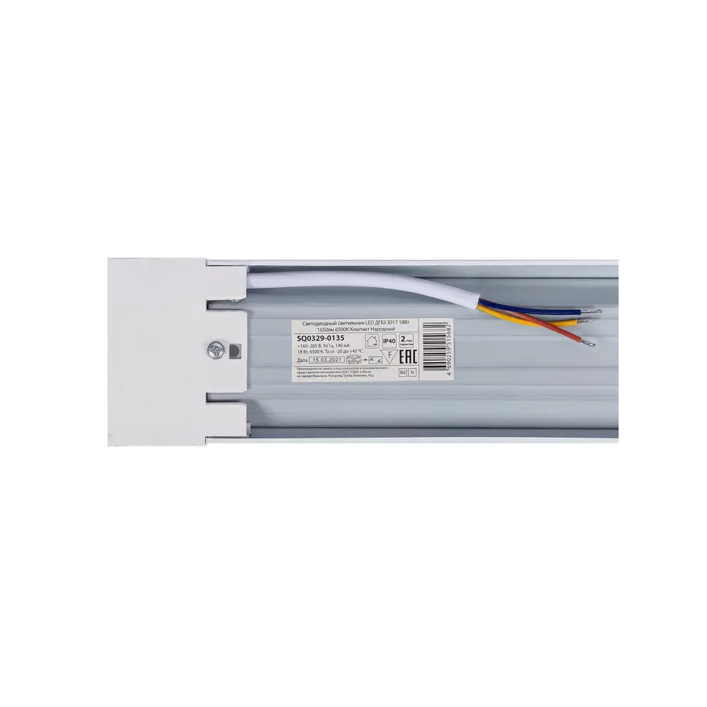 Фото 6 Светильник линейный светодиодный Tdm electric Sq0329-0135 80 мм 18 Вт теплый белый (желтый) свет Фото 6 Светильник линейный светодиодный Tdm electric Sq0329-0135 80 мм 18 Вт теплый белый (желтый) свет