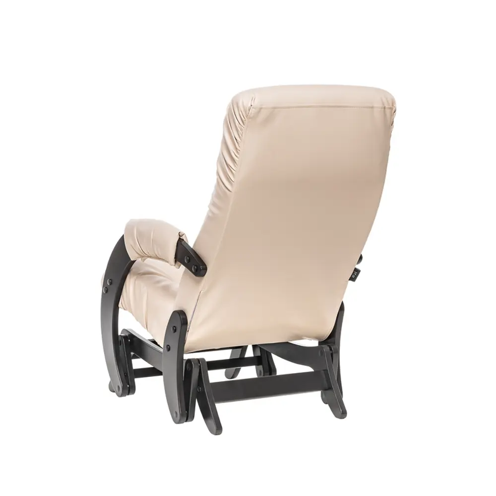 Фото 4 Кресло-качалка Leset 68 60x96x89 см искусственная кожа цвет венге/polaris beige Фото 4 Кресло-качалка Leset 68 60x96x89 см искусственная кожа цвет венге/polaris beige