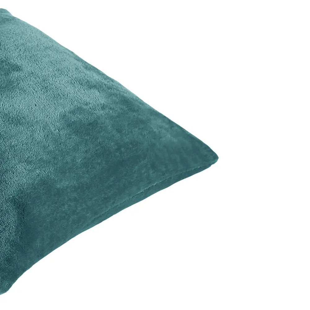 Фото 3 Подушка Inspire Flandria 45x45 см цвет бирюзовый Emerald 1 Фото 3 Подушка Inspire Flandria 45x45 см цвет бирюзовый Emerald 1