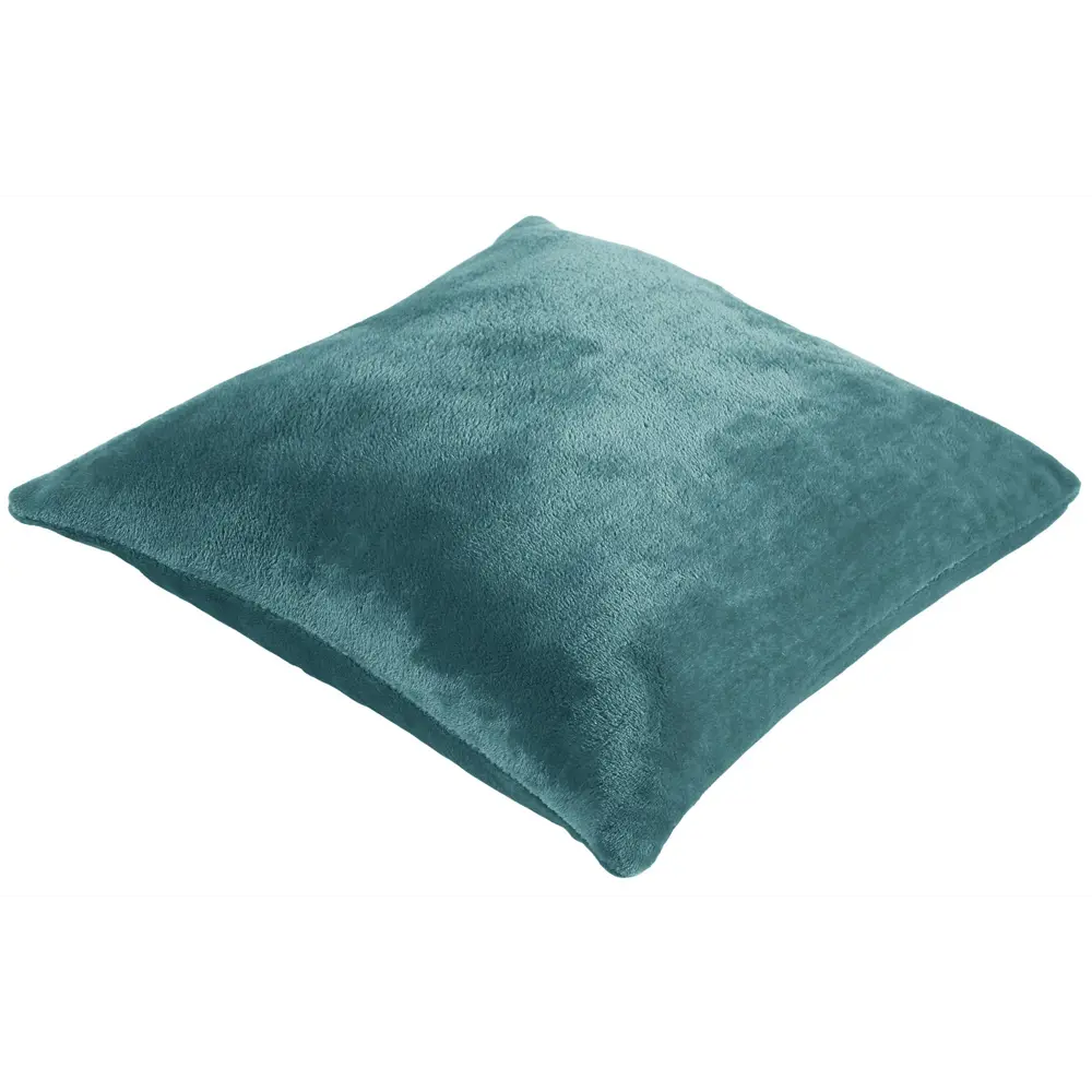 Фото 2 Подушка Inspire Flandria 45x45 см цвет бирюзовый Emerald 1 Фото 2 Подушка Inspire Flandria 45x45 см цвет бирюзовый Emerald 1
