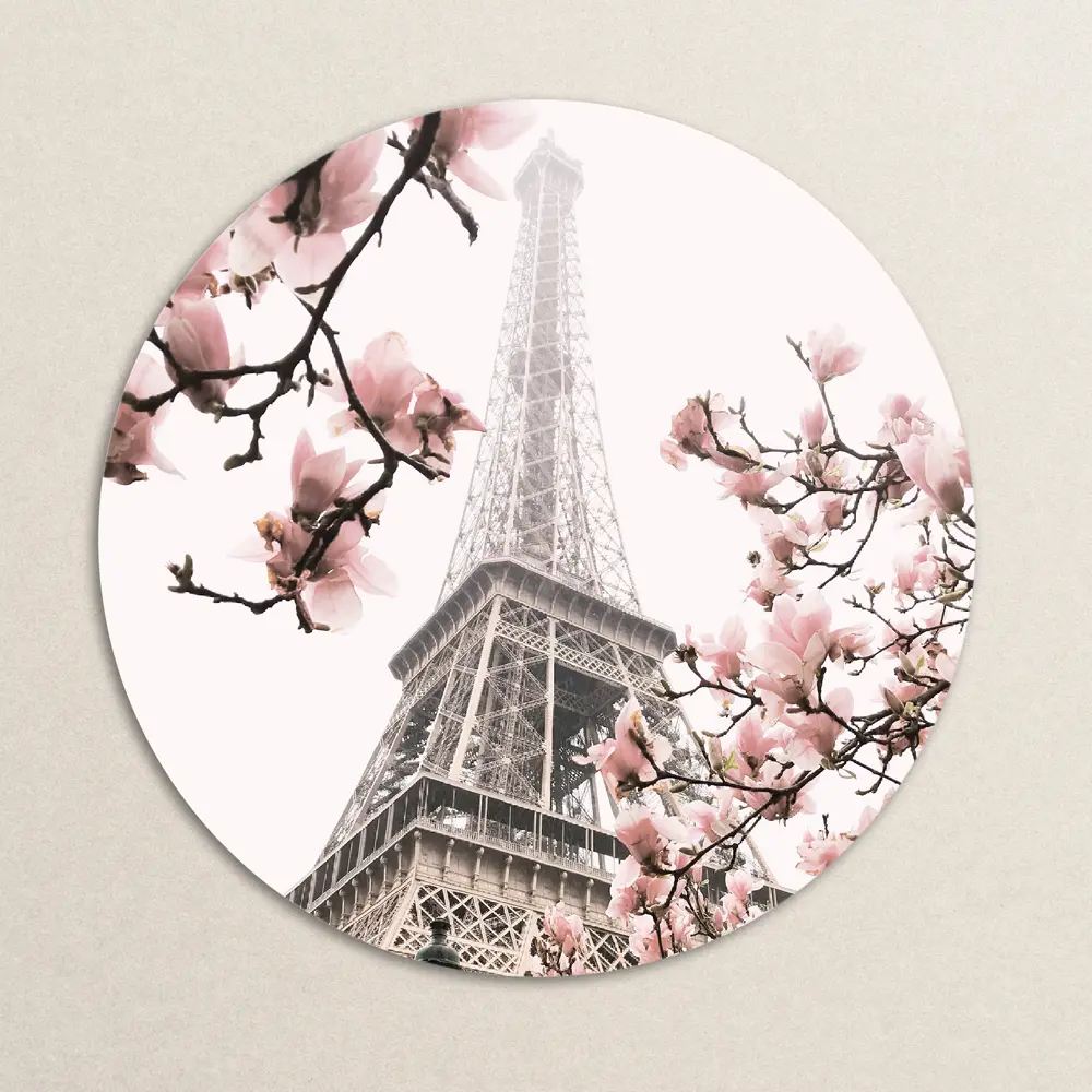 Фото Картина на стекле Postermarket Эйфелева башня 40x40 см Фото Картина на стекле Postermarket Эйфелева башня 40x40 см