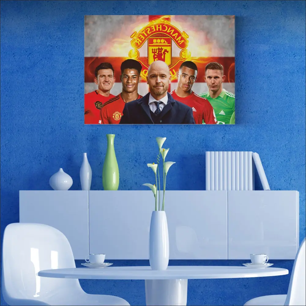 Фото 8 Картина на холсте Печатник "Манчестер Юнайтед (Manchester United)" 50x70 см