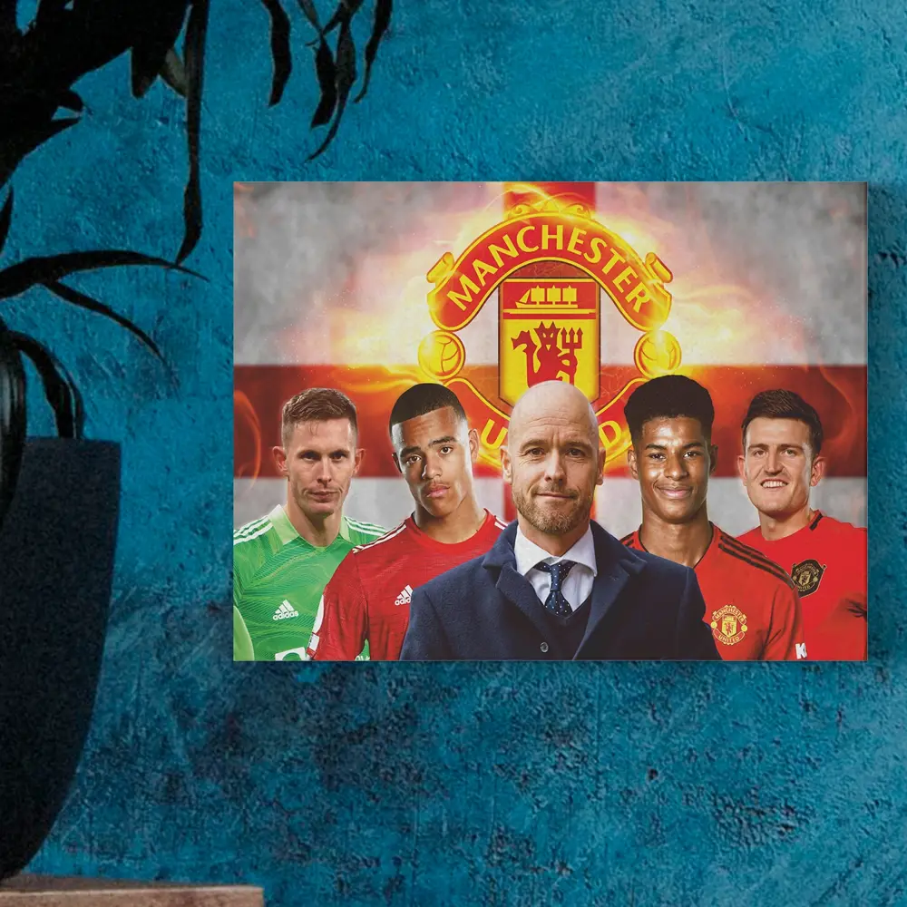 Фото 8 Картина на холсте Печатник "Манчестер Юнайтед (Manchester United)" 60x40 см Фото 8 Картина на холсте Печатник "Манчестер Юнайтед (Manchester United)" 60x40 см