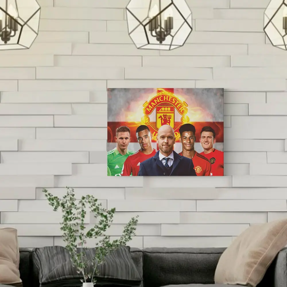 Фото 5 Картина на холсте Печатник "Манчестер Юнайтед (Manchester United)" 60x40 см Фото 5 Картина на холсте Печатник "Манчестер Юнайтед (Manchester United)" 60x40 см