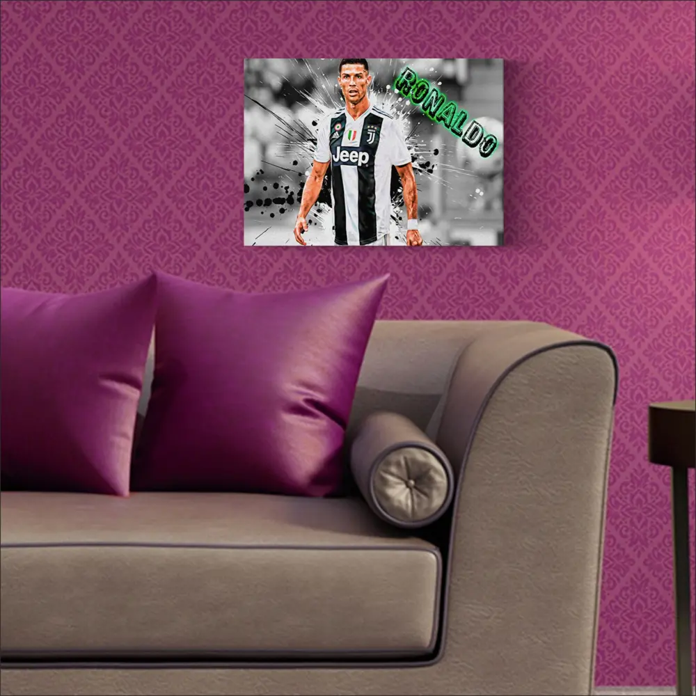 Фото 5 Картина на холсте Печатник "Криштиану Роналду (Cristiano Ronaldo)" 40x30 см Фото 5 Картина на холсте Печатник "Криштиану Роналду (Cristiano Ronaldo)" 40x30 см