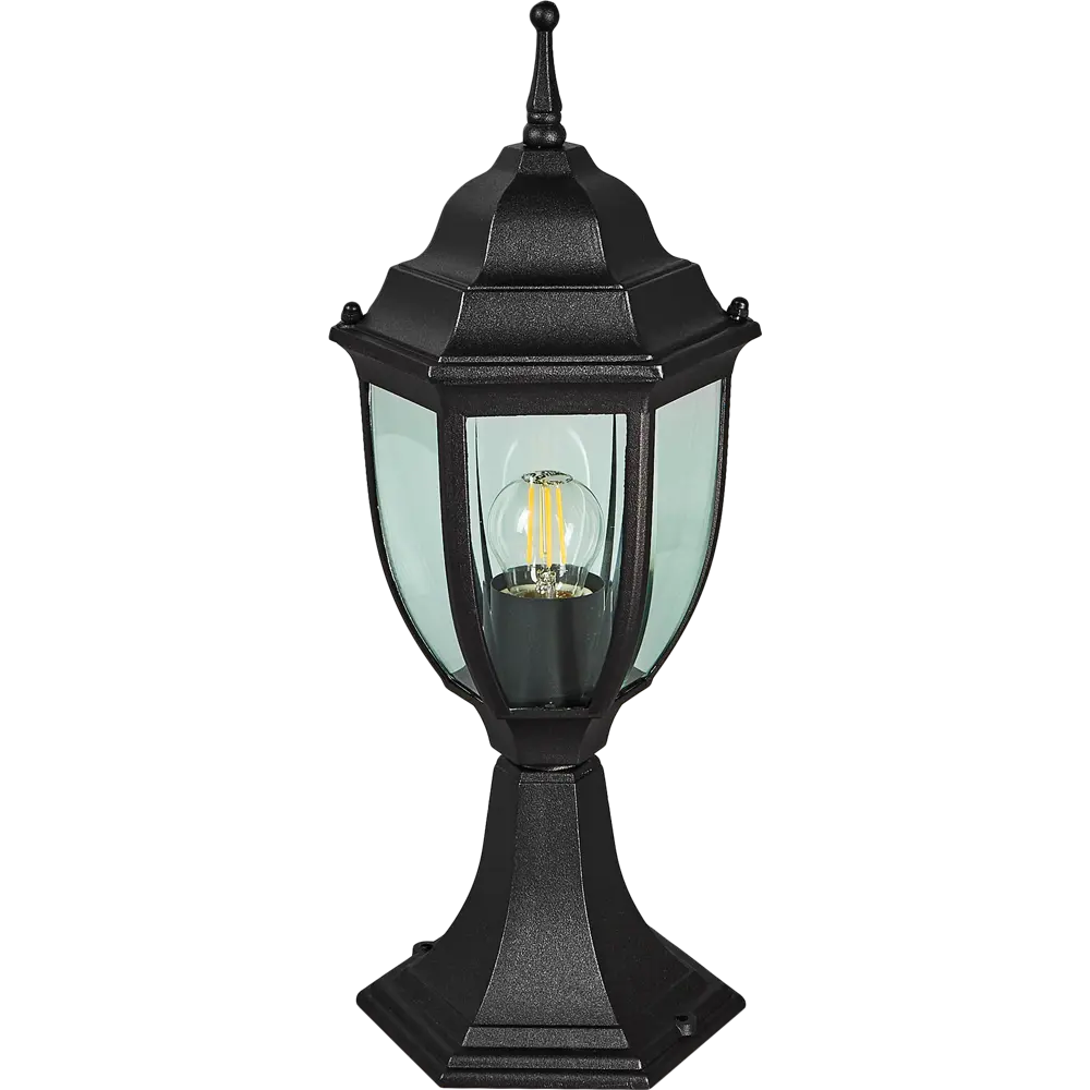 Фото 3 Светильник уличный Feba S IP54 1XE27X60W, 50 см цвет черный Фото 3 Светильник уличный Feba S IP54 1XE27X60W, 50 см цвет черный