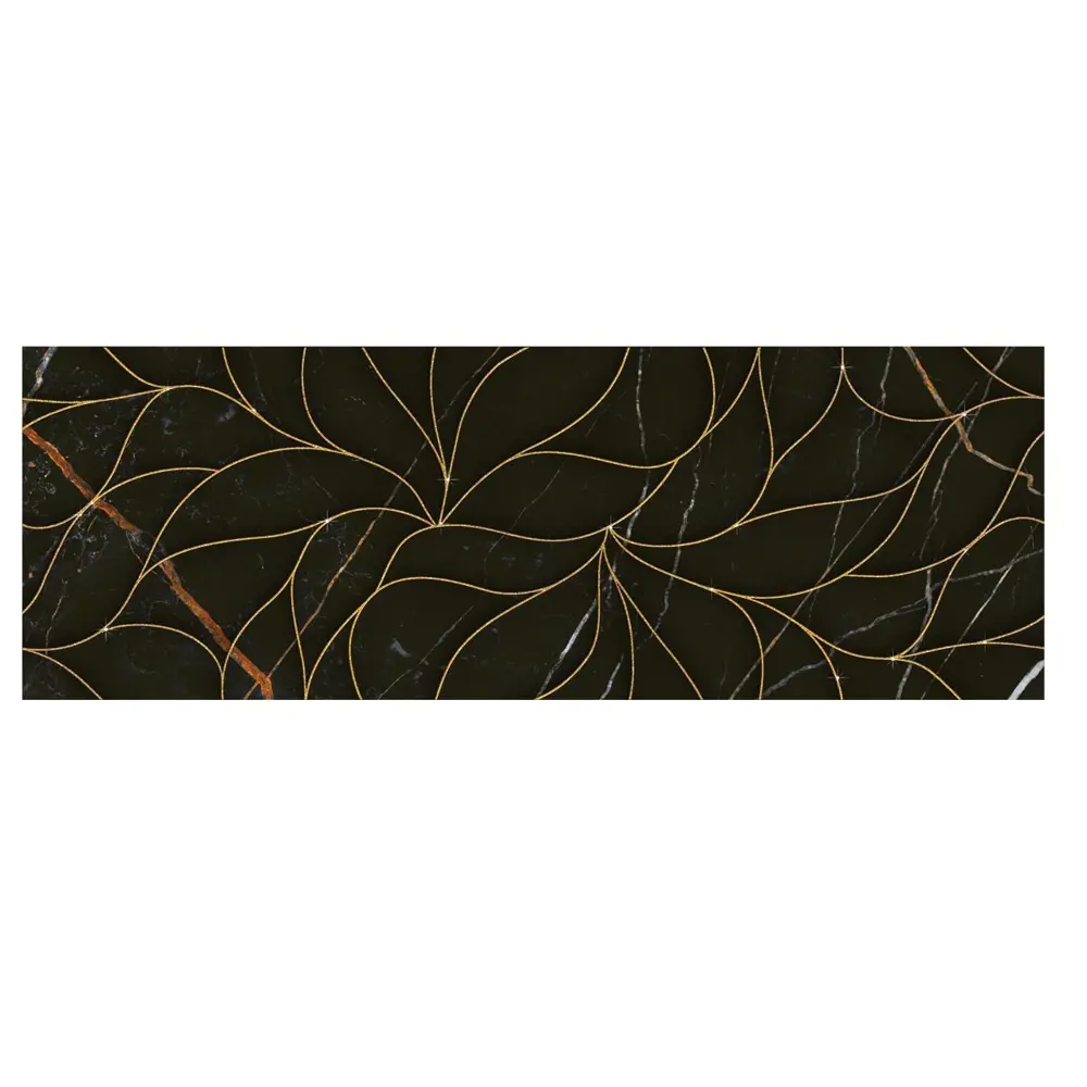 Фото 3 Декор плиточный настенный Eletto ceramica Black&gold 588112002 24.2x70см цвет черный Фото 3 Декор плиточный настенный Eletto ceramica Black&gold 588112002 24.2x70см цвет черный