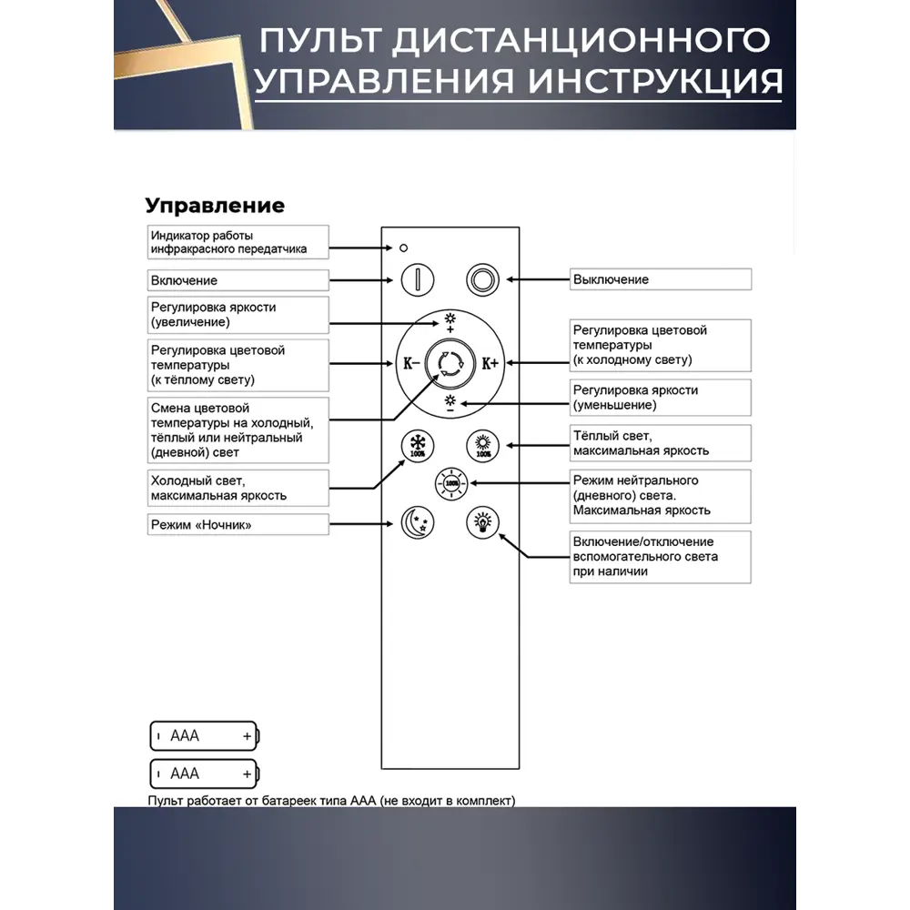 Фото 7 Люстра подвесная светодиодная Семь огней SF5023/2P-BK-GD с пультом управления 20 м² регулируемый цвет света RGB цвет черный Фото 7 Люстра подвесная светодиодная Семь огней SF5023/2P-BK-GD с пультом управления 20 м² регулируемый цвет света RGB цвет черный