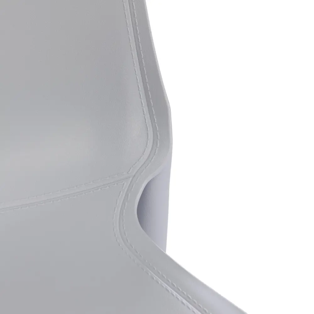 Фото 9 Комплект стульев 4 шт Tetchair Genius 84x56x46 см пластик цвет серый Фото 9 Комплект стульев 4 шт Tetchair Genius 84x56x46 см пластик цвет серый