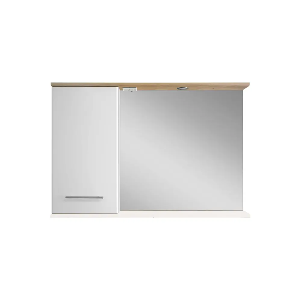 Фото 13 Комплект мебели Misty PK-M-Respekt-WT120-tRzL Респект 120 тумба правая с раковиной, зеркало-шкаф левый Фото 13 Комплект мебели Misty PK-M-Respekt-WT120-tRzL Респект 120 тумба правая с раковиной, зеркало-шкаф левый