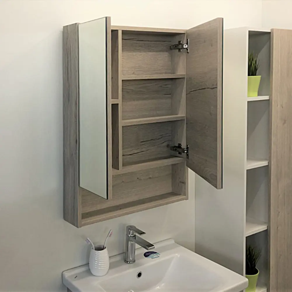 Фото 2 Шкаф подвесной Comforty Парма 00004143488cf 60x80см цвет дуб дымчатый Фото 2 Шкаф подвесной Comforty Парма 00004143488cf 60x80см цвет дуб дымчатый