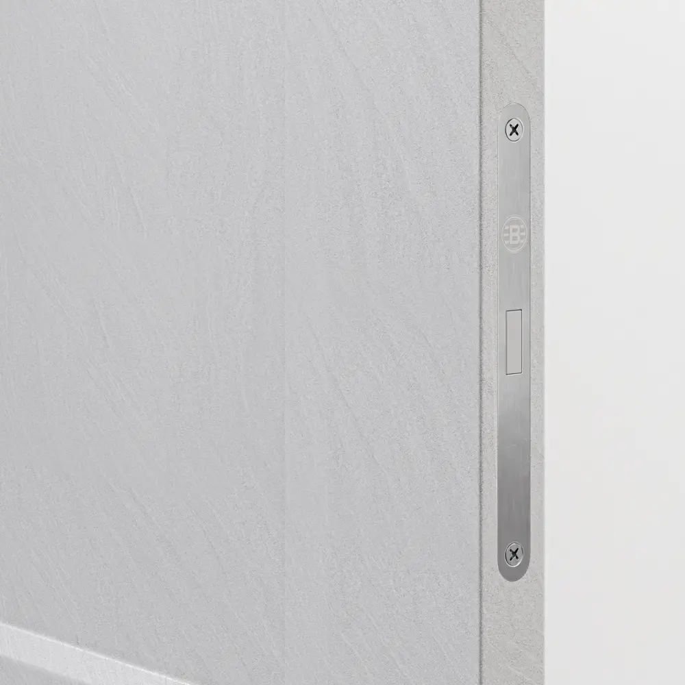 Фото 4 Дверь межкомнатная глухая с замком и петлями в комплекте София 90x220 мм ПВХ цвет дюна светлая