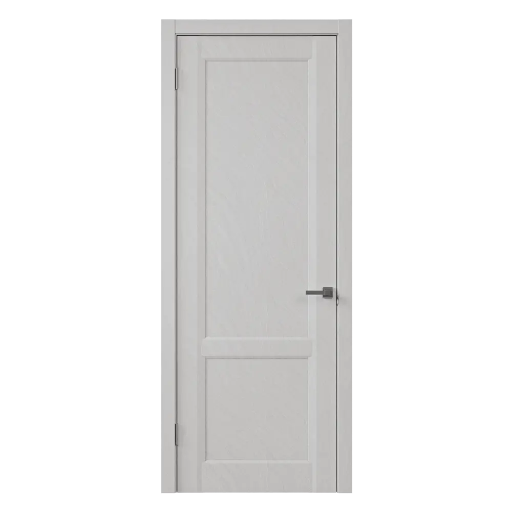 Фото Дверь межкомнатная глухая с замком и петлями в комплекте София 70x230 мм ПВХ цвет дюна светлая