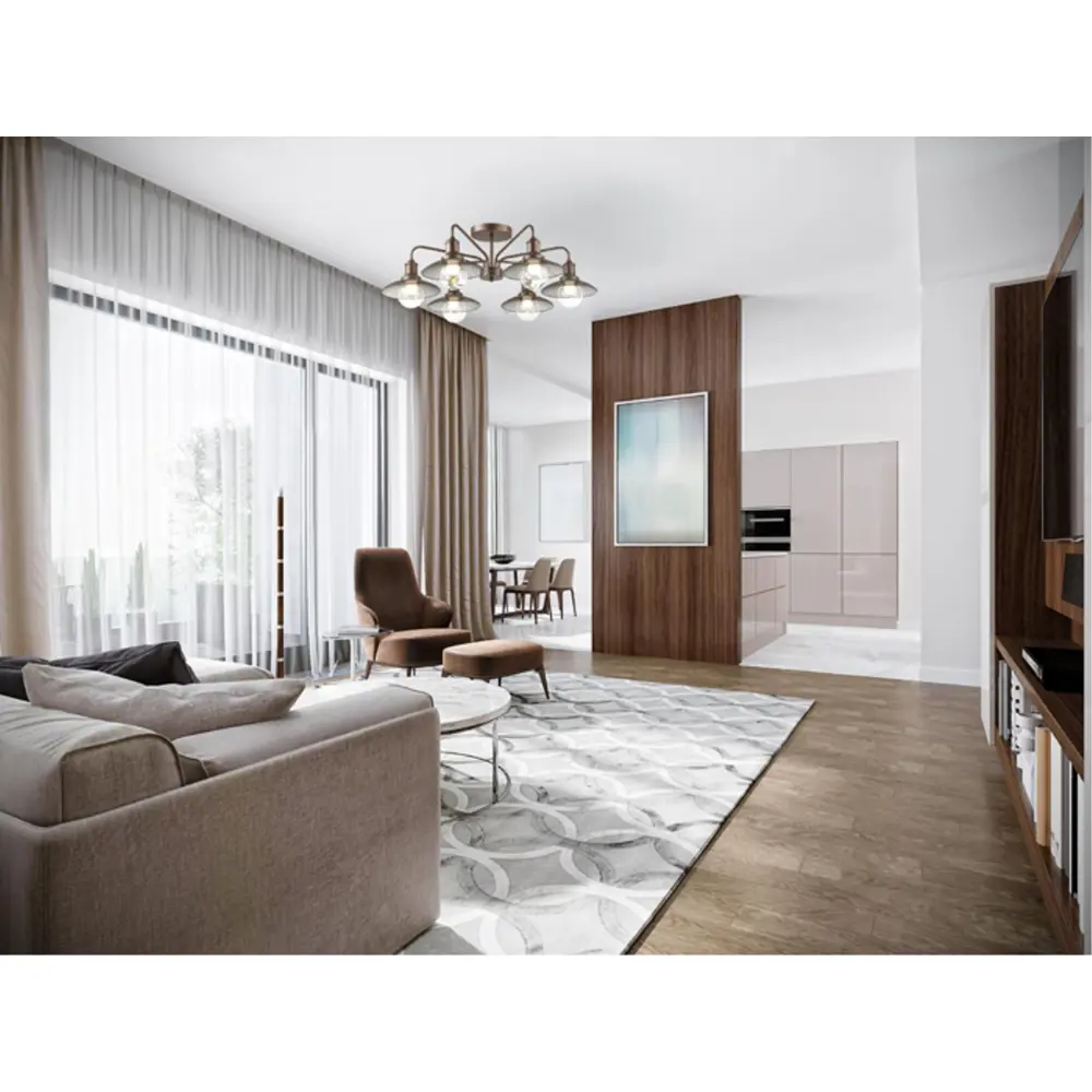 Фото 3 Люстра потолочная Lumion 73236.c 6 ламп 18 м² цвет коричневый Фото 3 Люстра потолочная Lumion 73236.c 6 ламп 18 м² цвет коричневый