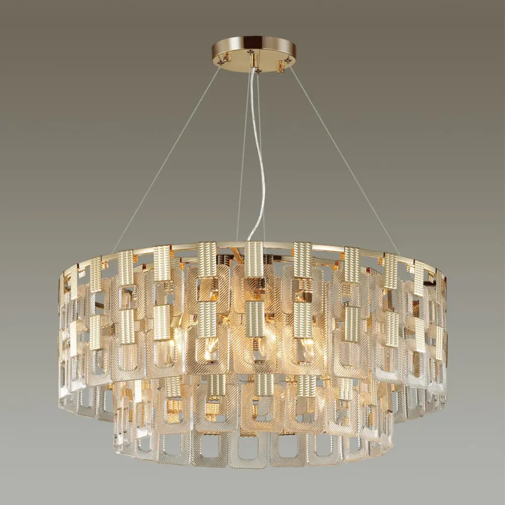 Фото 5 Люстра подвесная Сонекс 1040012.12 12 ламп 24 м² цвет золотистый Фото 5 Люстра подвесная Сонекс 1040012.12 12 ламп 24 м² цвет золотистый