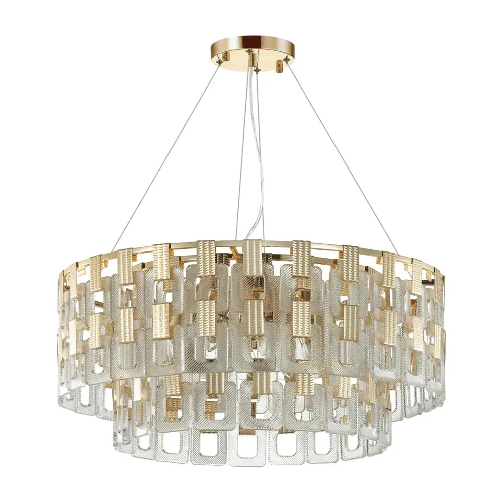 Фото Люстра подвесная Сонекс 1040012.12 12 ламп 24 м² цвет золотистый Фото Люстра подвесная Сонекс 1040012.12 12 ламп 24 м² цвет золотистый