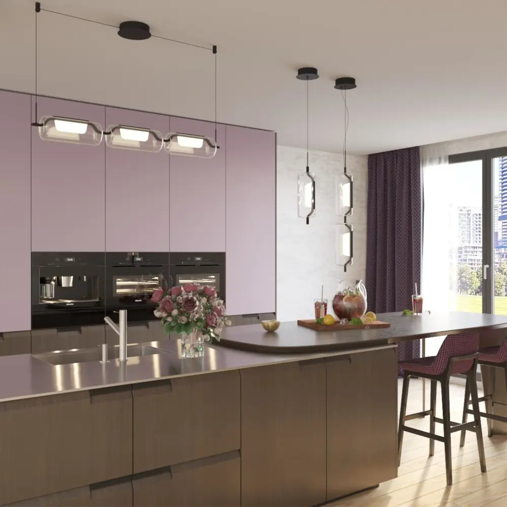 Фото 3 Светильник подвесной светодиодный Сонекс 1042520/l 6 м² нейтральный белый свет цвет черный Фото 3 Светильник подвесной светодиодный Сонекс 1042520/l 6 м² нейтральный белый свет цвет черный