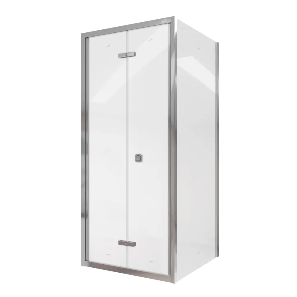 Фото 2 Душевой уголок Ceruttispa Bella ZQD91T 90x90 см без поддона профиль хром стекло прозрачное Фото 2 Душевой уголок Ceruttispa Bella ZQD91T 90x90 см без поддона профиль хром стекло прозрачное