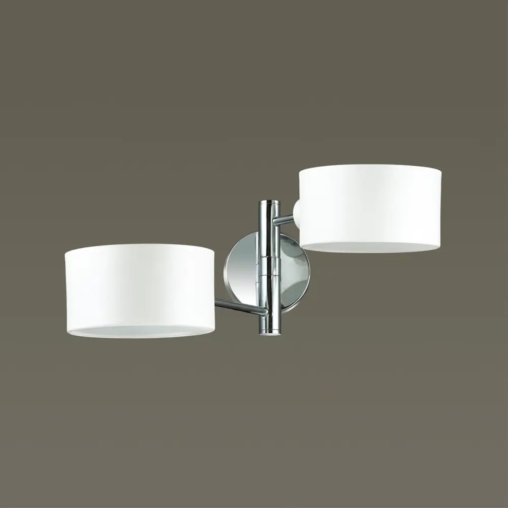 Фото 3 Настенный светильник Lumion Provence opal214 217722.w цвет хром Фото 3 Настенный светильник Lumion Provence opal214 217722.w цвет хром