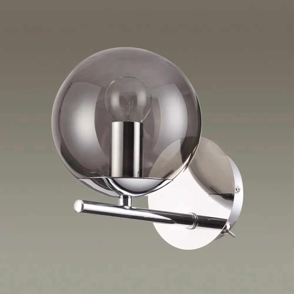 Фото 3 Настенный светильник Lumion Provence opal307 250641.ws цвет хром Фото 3 Настенный светильник Lumion Provence opal307 250641.ws цвет хром