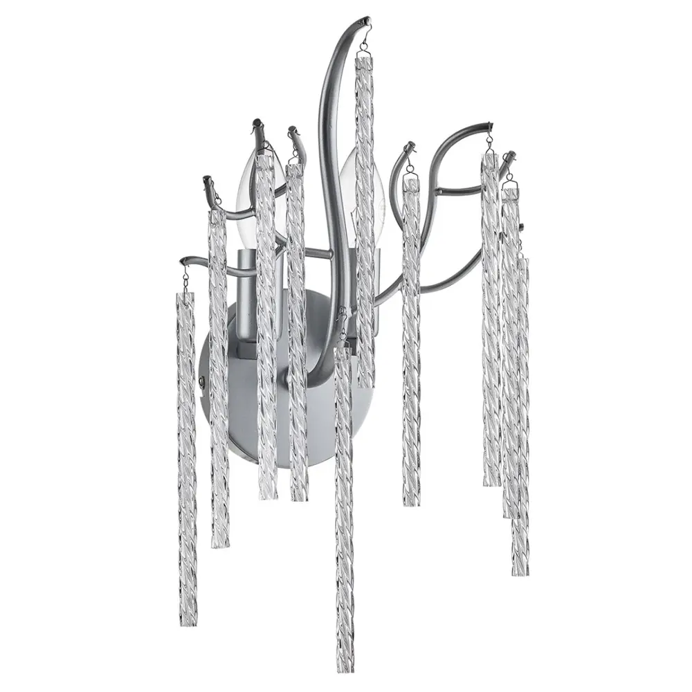 Фото Настенный светильник Lumion Provence opal559 361912.w цвет серебристый Фото Настенный светильник Lumion Provence opal559 361912.w цвет серебристый