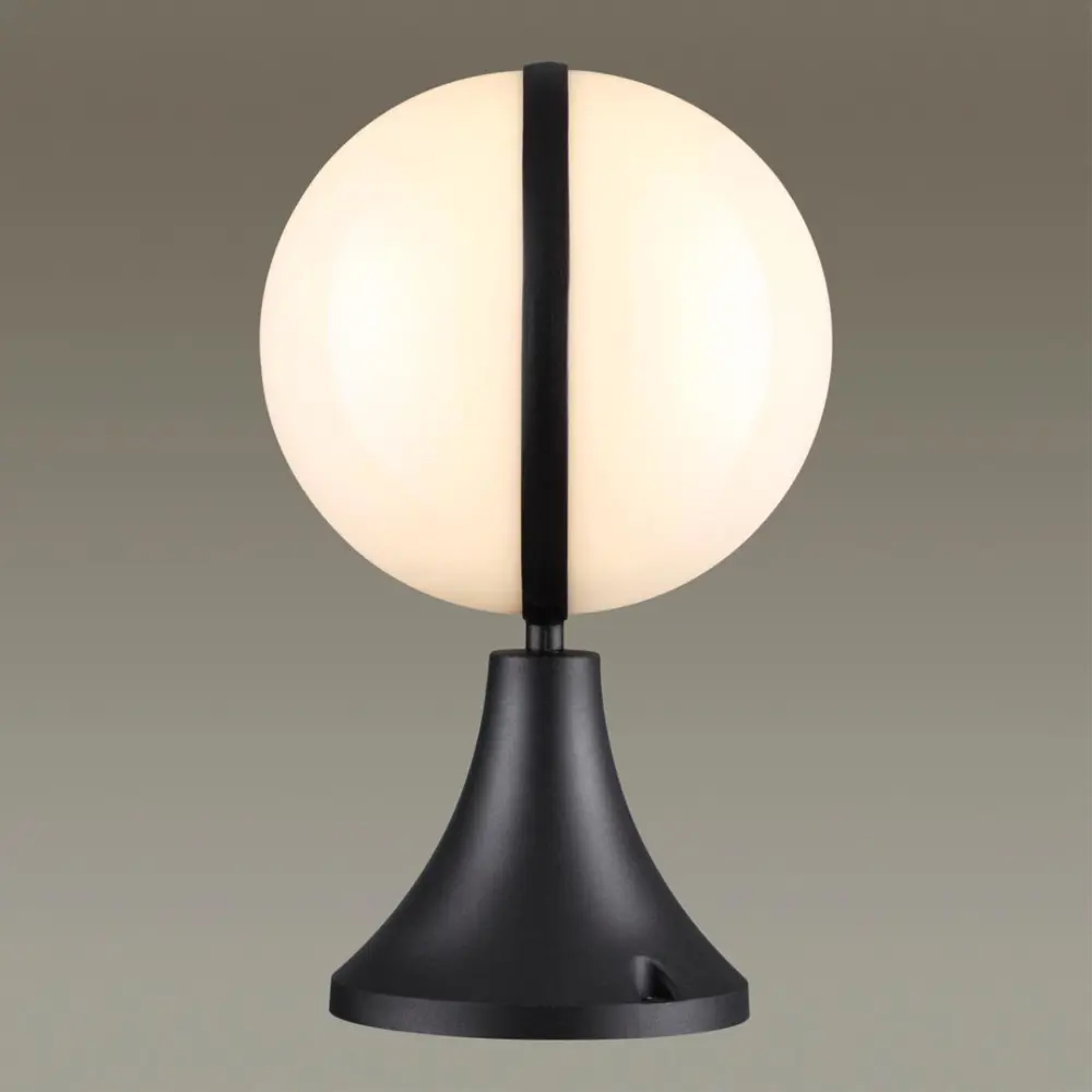 Фото 5 Столб уличный Сонекс 268321.a 10 Вт E27 IP44 цвет основания черный 33 см