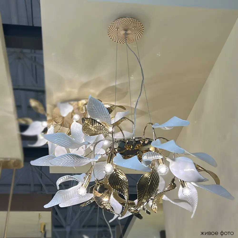 Фото 4 Люстра подвесная Crystal lux 3070.306 6 ламп 12 м² цвет золото Фото 4 Люстра подвесная Crystal lux 3070.306 6 ламп 12 м² цвет золото