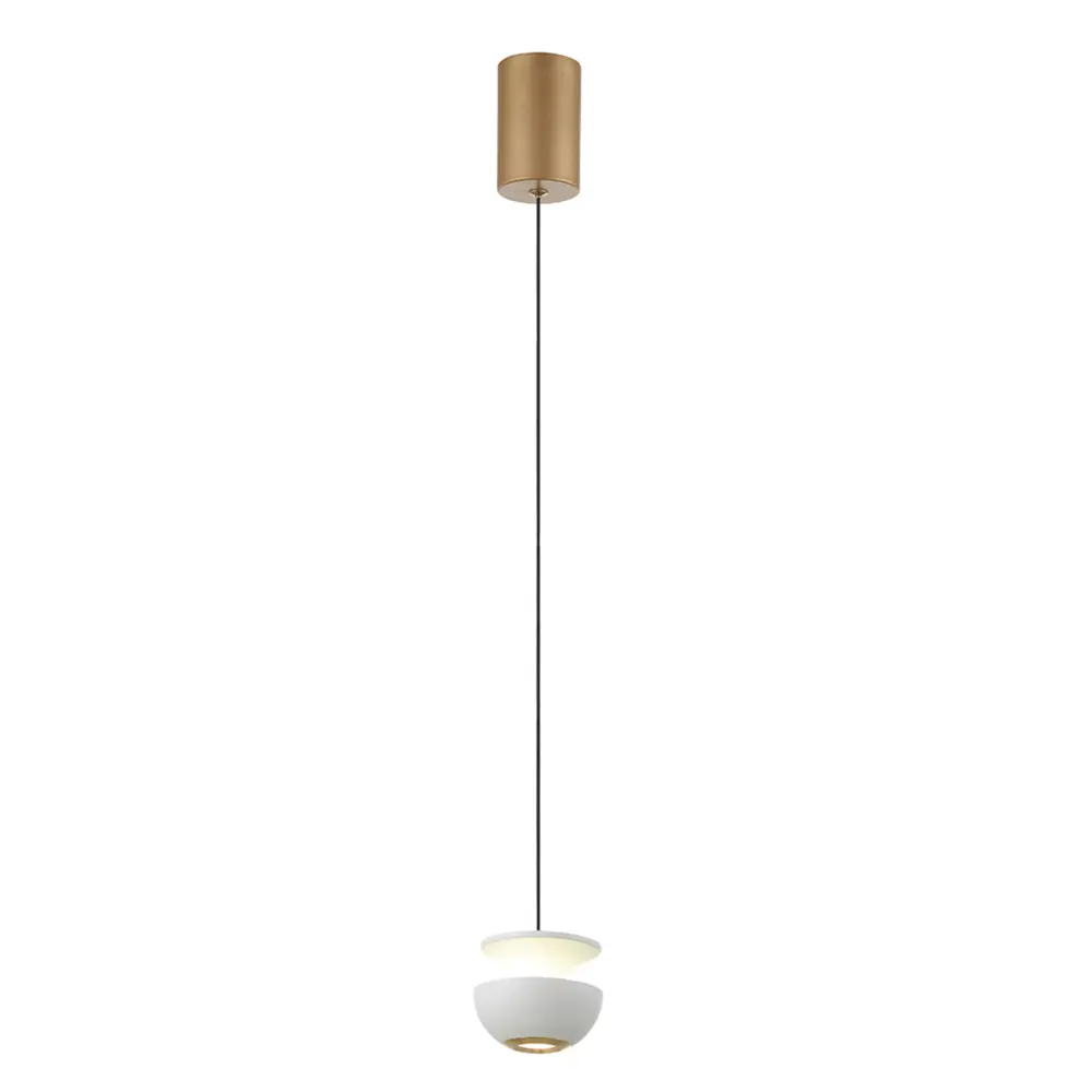 Фото 3 Светильник подвесной светодиодный Crystal lux 1141/201 2 м² нейтральный белый свет цвет белый Фото 3 Светильник подвесной светодиодный Crystal lux 1141/201 2 м² нейтральный белый свет цвет белый