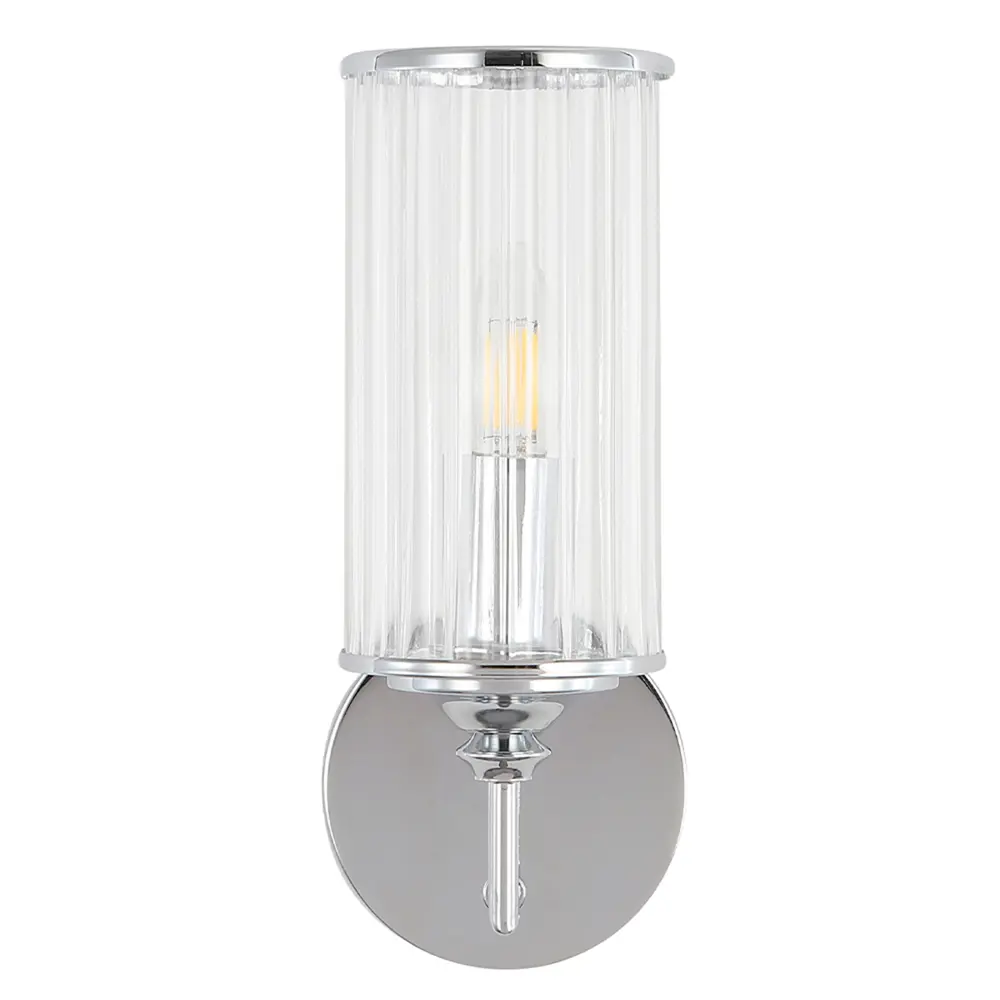 Фото 3 Настенный светильник Crystal lux Gloria 1911.104 цвет хром
