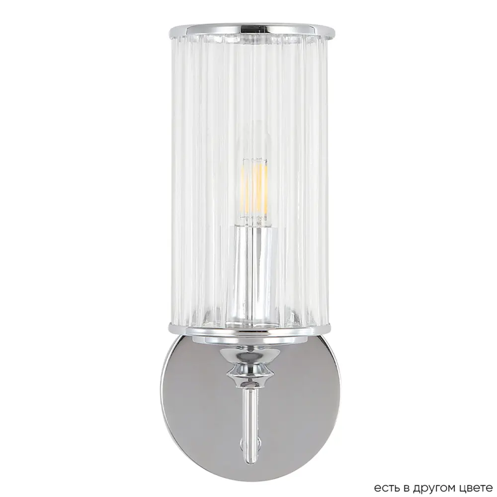 Фото Настенный светильник Crystal lux Gloria 1911.104 цвет хром