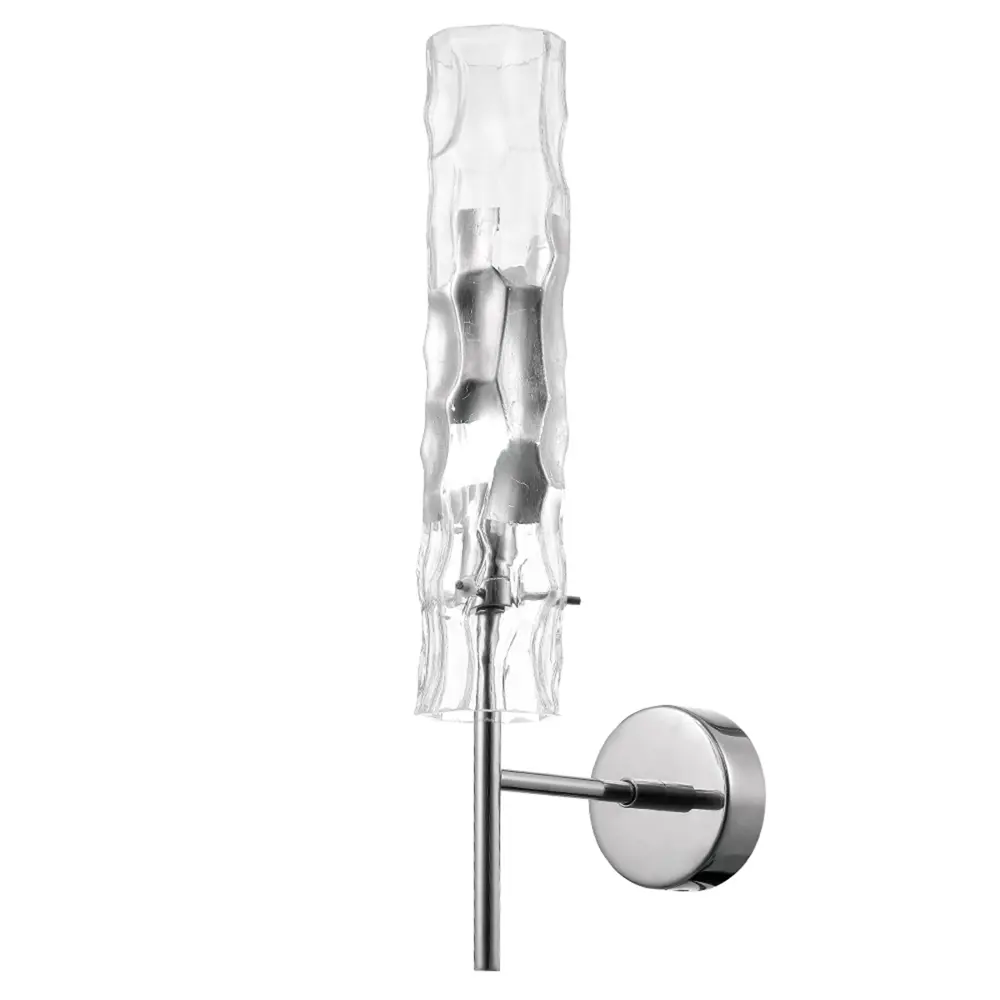 Фото 3 Настенный светильник Crystal lux Primavera 2751.401 цвет хром